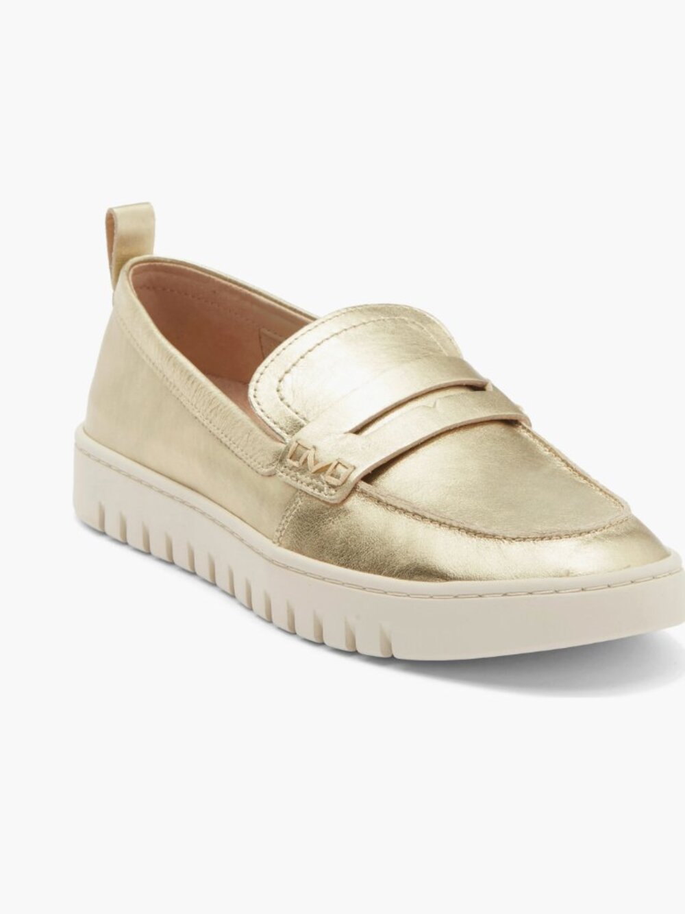 NEW $145 VIONIC Uptown Hybrid Penny Loafer  GOLD
